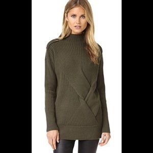 Rag & Bone Dale Twist Front Tunic Sweater